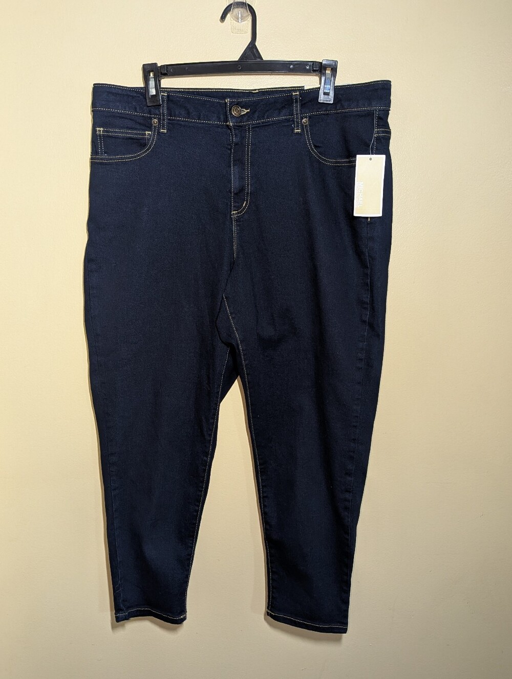 New Michael Kors Izzy Cropped Skinny Jeans 16W